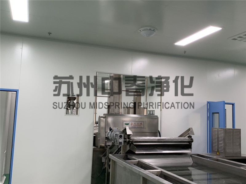 盱眙某龍蝦加工基地-凈化系統(tǒng)安裝